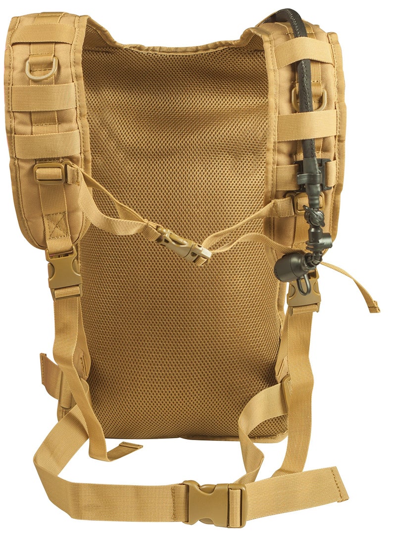 Seibertron Tactical Molle Hydration Carrier Pack Backpack Great for Outdoor Sports of Running Hiking Camping Cycling Motorcycle Fit 2L or 2.5L Water Bladder(not Included) Khaki - Image 2